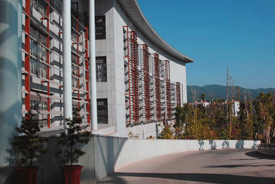 普洱市人民政府建筑外围